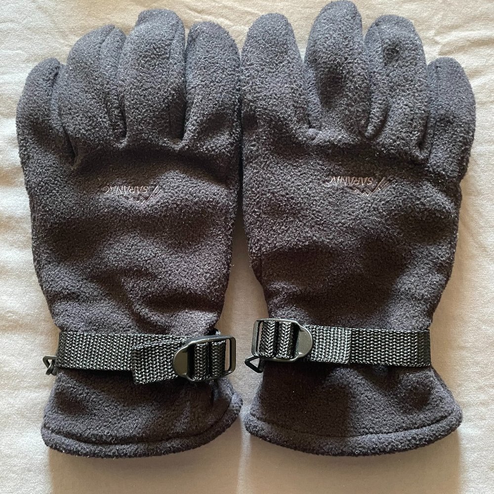 Saranac Black Fleece Gloves - Size XL